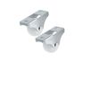 2 Pcs Small Swivel Caster Wheel Robot Platform Project Fixed Metal Plate 1 B13 