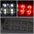 Auto Dynasty Dual Row Led Smoked 3rd Third Tail Brake Lights Lamp Compatible With Chevy Silverado Gmc Sierra 1500 2500hd 3500hd