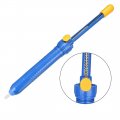 Uxcell Desoldering Pump 13 2 Inches 33 5cm Manual Vacuum Solder Sucker Removal Hand Tool Plastic Blue 2pcs