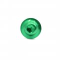 Uxcell 40pcs M6 Green Aluminum Alloy Hex Socket Head Motorcycle Bolts Screws Nuts