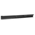 Rear Bumper Roll Pan Steel Black Replacement For 1995-2004 Tacoma With License Led Lamp Screws