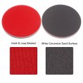 Uxcell 50pcs 1500 Grit Sanding Sponge 3 Inch Hook And Loop Disc Wet Dry For Car Wood Drywall Metal