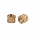 Uxcell Knurled Insert Nuts 200pcs M4 X 0 7mm Female Thread Brass Threaded Embedment For 3d Printer