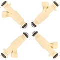 4pcs 4 Holes Automotive Engine Fuel Injectors Compatible For 2011-2013 Hyundai Tucson 2010-2013 Kiate For Forte Koup