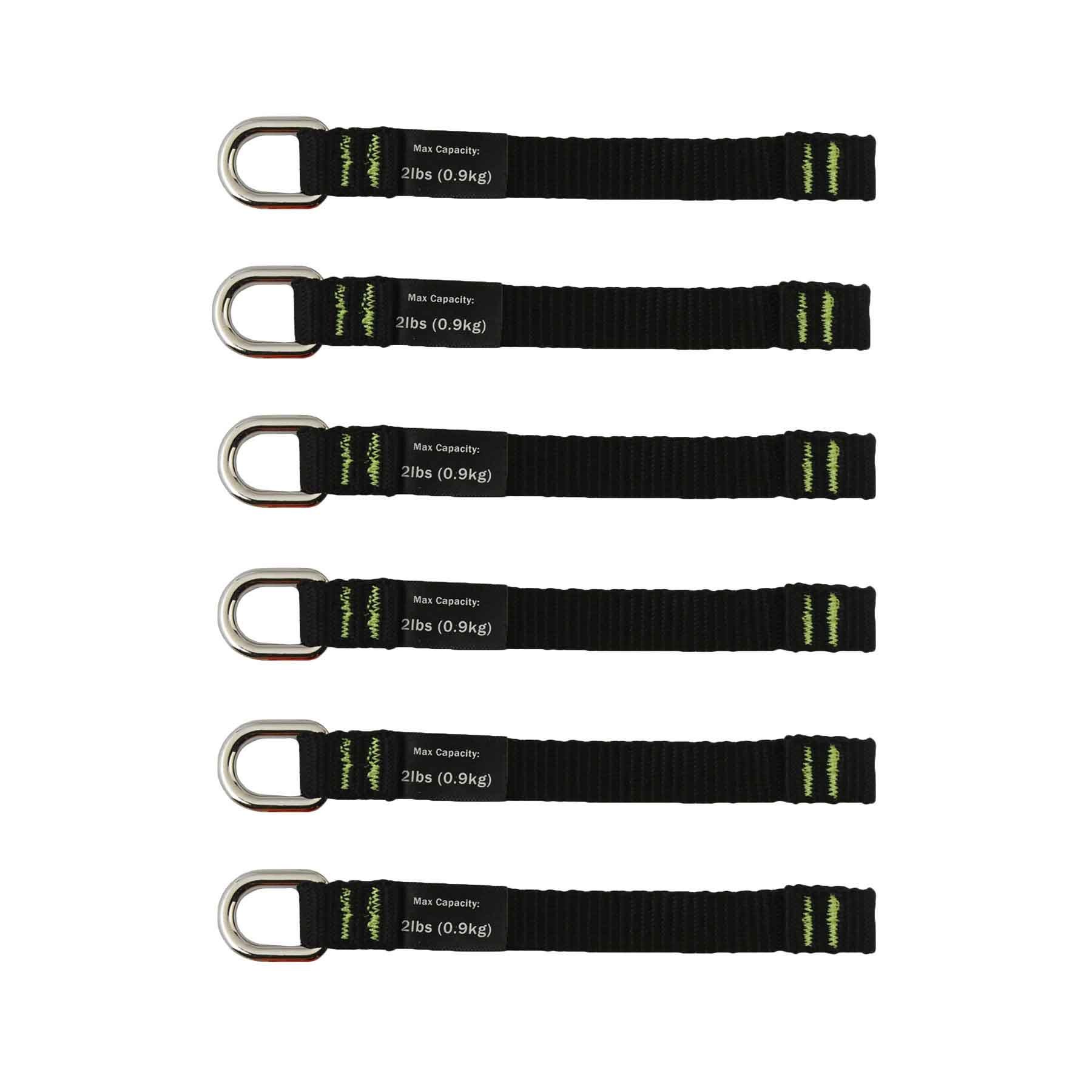 Squids 3700 Web Tool Tail Attachments 6-pack 2 Pounds Long Length5 5