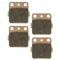 Caltric 2x Front Brake Pads Sintered For Honda Trx250ex 2001 2002 2003 2004 2005-2008