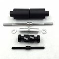 Black Swingarm Spools Frame Slider For 99-07 Suzuki Hayabusa Gsx 1300r Gsx-r1300