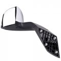 Ocpty Truck Hood Mirror Fit For 2004-2016 Volvo Vnl 2004 Vn Side Door With Chrome Housing
