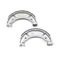 Niche Cycle Supply Rear Grooved Brake Shoes For Yamaha Xv 500 K Virago 1983 