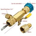 Jwn 1pc R22 R410a Air Conditioning Valve Core Quick Remover Installer Tool 19bv-cv 1 4