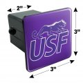 University Of Sioux Falls Primary Logo Tow Trailer Hitch Cover Plug Insert For 2 In Receivers Heavy Duty Abs Plastic With Uv