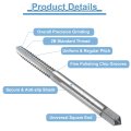 15pcs Straight Flute Thread Tap 10-24 Unc Screwing Tapping Tool Thread Milling Machine Taps High-speed Steel 6542 Hss