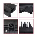 Secosautoparts 2pcs Left Right Water Tank Radiator Support Bracket Plastic Replace 17117600536 17117600537 Compatible With Bmw