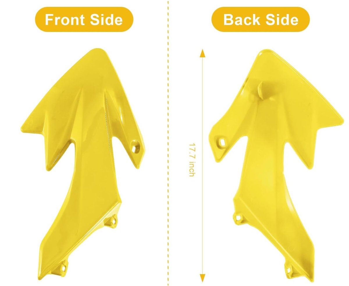 Plastics Fender Kit With Black Seat For Honda Crf50 Xr50 Chinese 50cc 70cc 90cc Dirt Pit Bike Yellow
