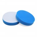 Uxcell 2 Pcs 6 Dia Round Single Side Polishing Sponge Pad Polisher Tool For Car Blue 