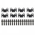 Tom New Sbc Small Block Chevy Push Rod Guide Plates And 3 8 Rocker Arm Studs Kit 7 16 Slot Size 5 Material Heat Treated Steel