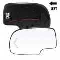 X Autohaux Left Driver Side Mirror Glass Replacement Power Heated Signal For Chevy Silverado Suburban Gmc Sierra Yukon Tow
