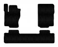 Custom Fit Front Rear Carpet Floor Mats Black For Mercedes-benz Ml400 2015 3 Piece 