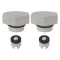 Universal Frost Free Sillcock Repair Kit 2 Pack Stainless Steel Vacuum Breaker Replacement For Vacvbkx1b No Tools Installation 
