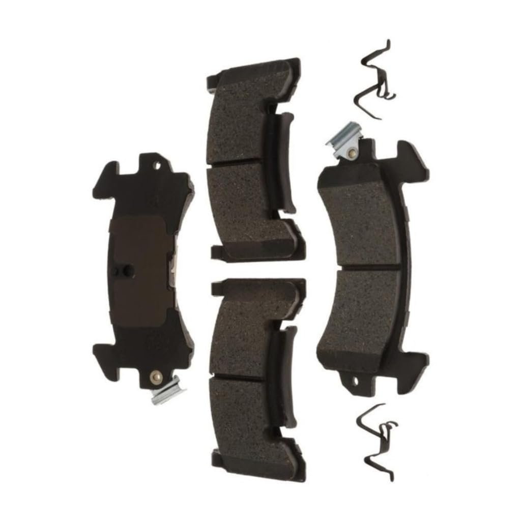 Front Disc Brake Pad Set For Gmc Sonoma 1991 To 2002 Metallic Bonded Friction Material Replacement 19342219 Part