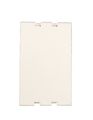 Leviton 47617-plt Replacement Snap-in Plates For Recessed Entertainment Box White 