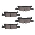Front D1455 Semi Metal Disc Brake Pad Set With Hardware For Dodge Durango 2011 2020 And Jeep Grand Cherokee 4 Piece 