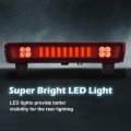 Led 3rd Third Brake Light For Chevy Tahoe Gmc Yukon 2000-2006 Suburban 1500 2500 And Xl High Mount Cargo Type I Red Lens