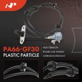 A-premium Abs Wheel Speed Sensor Compatible With Nissan Models Frontier 2005-2013 2016-2019 Front Rear Driver And Passenger