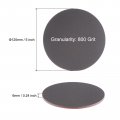Uxcell 30pcs 800 Grit Sanding Sponge 5 Inch Hook And Loop Disc Wet Dry For Car Wood Drywall Metal