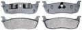 Raybestos Sgd711m Service Grade Semi-metallic Disc Brake Pad Set 
