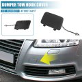Car Front Bumper Tow Hook Cover 4f0807441f For Audi A6 2009 2010 Eye Lid Trailer Cap Black