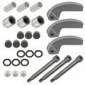 Caltric Clutch Rebuild Kit With Weights New Compatible Polaris Scrambler 400 2x4 4x4 1998 1999 2000 2001 2002