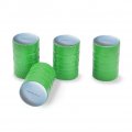Personalized Custom Blue Watercolor Background 1 Line Of Text Tire Rim Wheel Aluminum Valve Stem Caps
