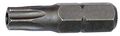 Alfa Tools Hsb16981 Tt50 X 1-1 4 5 16 Hex Tamperproof Torx Bit 25 Pack 