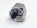 Autobahn88 Stainless Steel Sensor Adaptor M14 X1 5 Female To M12 25 Male Hex 18