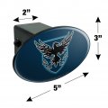 Game Of Thrones Night Watch Crow Oval Tow Trailer Hitch Cover Plug Insert