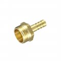 Uxcell Brass Barb Hose Fitting Connector Adapter 8 5mm Barbed X G1 2 Male Pipe 5pcs