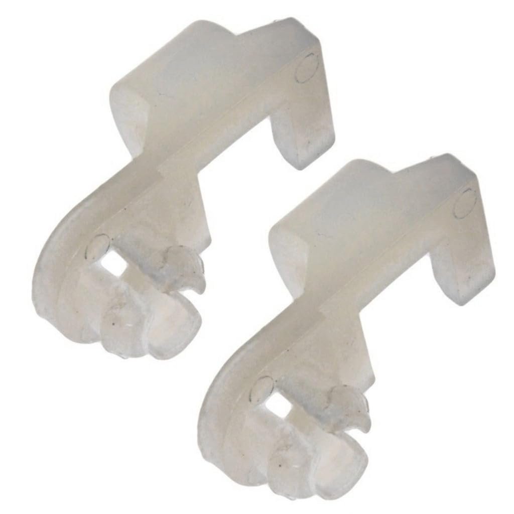 Door Lock Rod Clips For Chevy Silverado 2500 1999 2 Pieces Plastic Clear 0 118 In Hole Diameter Replacement 15545178
