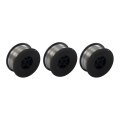 E71t Gs 030 In Gasless Flux Core Welding Wire 0 8 Mm Mild Steel Self Shielded 2 Lb Spool 3 Pcs For Mig Welders 