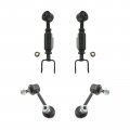 Trq 4 Piece Suspension Kit Rear Upper Control Arms Sway Bar Links For Honda Element 