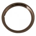 Set Of 4 New Chrome Plated Steel 16 Inch Beauty Trim Rings With Metal Clip Retention System Part 1516c 