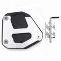 Httmt- Black Extension Kickstand Side Stand Foot Pad Compatible With Kawasak Klr 650 2008-2019 P N Gzsp-jd-030