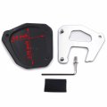 Httmt- Black Extension Kickstand Side Stand Foot Pad Compatible With Kawasak Klr 650 2008-2019 P N Gzsp-jd-030