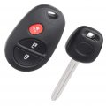 Ocpty 1x Uncut Ignition Key Replacement For Specific Toyota Highfor Lander Sequoia Series Gq43vt20t