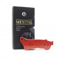 Mexital 1 Pair Motorbike Front Ceramic Organic Brake Pads For Honda Sh 125i 150i 3 Piston Caliper Abs 2014-2016