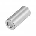 Uxcell 10pcs Aluminum Spacer 5mm Bore 10mm Od 28mm Length Screw Standoff Bushing Plain Finish Round For M5 Screws Bolts And