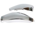 Silver Battery Side Cover Of Replacement For 2003 2004 2005 2006 2007 2008 Motorcycle Vtx 1300 