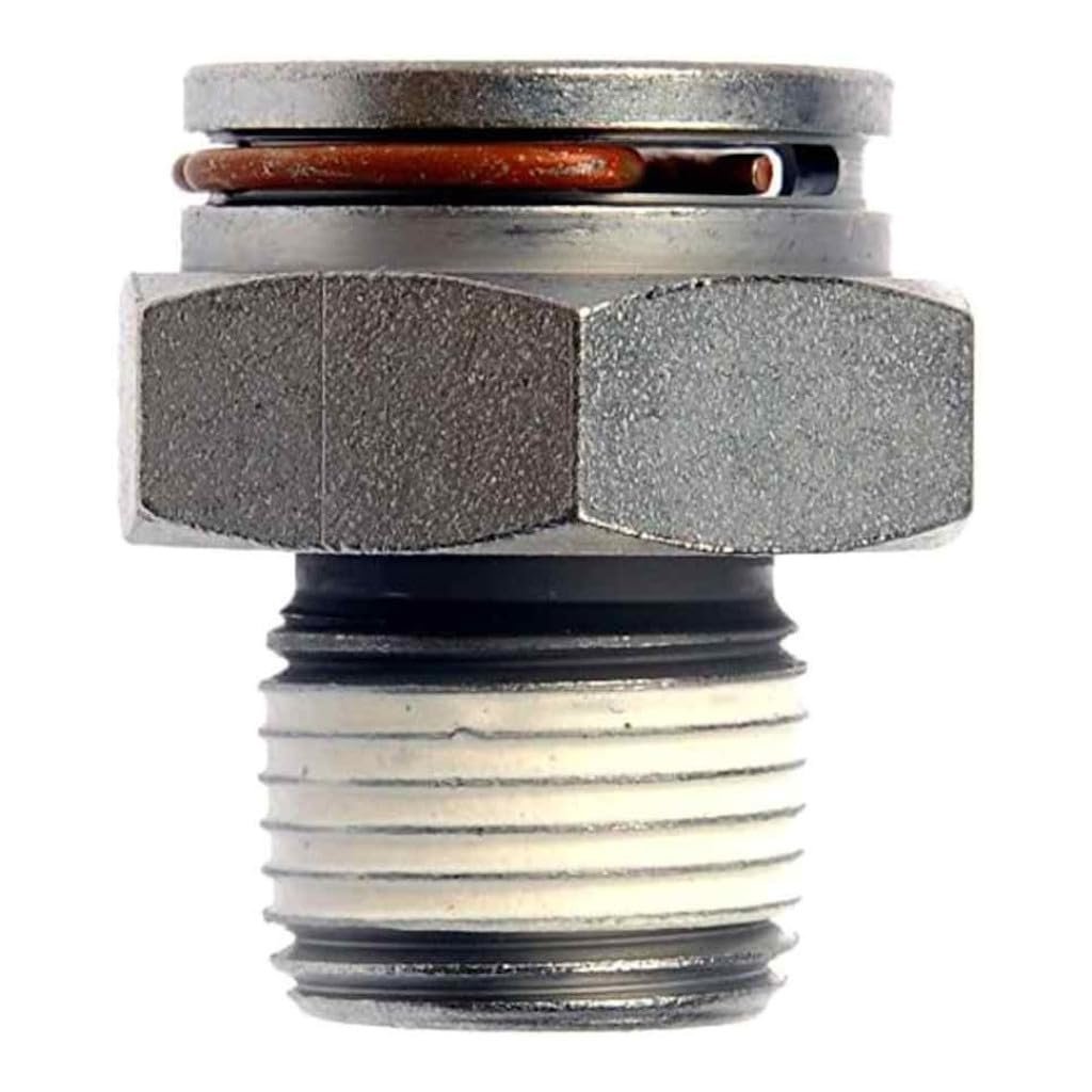 Chevy B7 C7500 Kodiak 1999 2000 Transmission Line Connector Steel Natural Fitting Finish Quick Connect End 1 Type  Medium