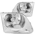 Anzo Usa 111030 Ford F-150 Crystal Chrome Headlight Assembly Sold In Pairs 