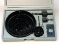 Hole Saw Set 16 Pc Kit- 3 4 5 Includes Case 